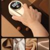 Nurnesy Fabric Shaver Lint Remover, Portable Clothes Shaver Electric Rechargeable Lint Remover, 6 Leaf Blades Sweater Defuzzer, Digital LED Display to Remove Pilling for Clothes, Sweater, (Khaki) view 3