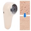 Nurnesy Fabric Shaver Lint Remover, Portable Clothes Shaver Electric Rechargeable Lint Remover, 6 Leaf Blades Sweater Defuzzer, Digital LED Display to Remove Pilling for Clothes, Sweater, (Khaki) view 4