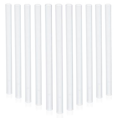 HEMOTON 1600pcs 8cm Balloon Blowing Straws Balloon Blower Accessories for Wedding Birthday Festival Party Supplies