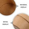 MAGICLULU Heart Shaped Kraft Paper Box 8.5x7.5x3cm, Small Valentines Day Candy Packaging, Decorative Paper Display Box for Treats view 3