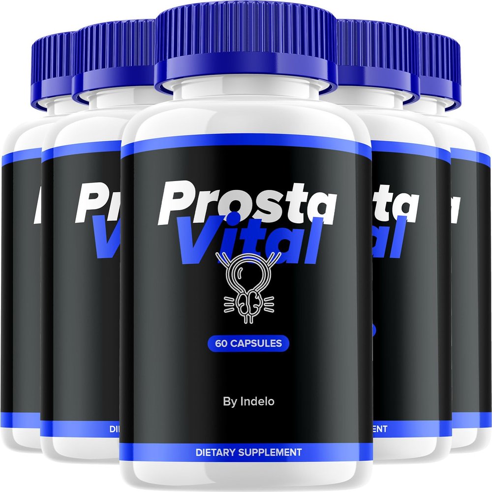 (5 Pack) ProstaVital Capsules Advanced Formula Supplements for Overall Wellness Support (300 Capsules)