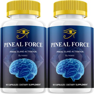 (2 Pack) PinealForce Advanced Supplement Formula for Brain Memory Health Support (120 Capsules)
