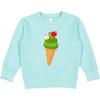 inktastic Apple Ice Cream Cone Sweet Treat Toddler Sweatshirt 5-6 Chill 4819d view 1