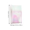 LALADEFIEE Iridescent Rainbow Cellophane Wrap 5.8 Mil 56cm X 10 Yards Decorative DIY Bouquet Wrapping Paper for Flower Packaging view 2