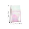 PartyKindom Iridescent Cellophane Wrap 5.8 Mil 56cm X 10 Yards Roll, DIY Floral Bouquet Wrapping Paper for Flower Wrappings and Basket Decoration view 2
