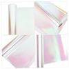 PartyKindom Iridescent Cellophane Wrap 5.8 Mil 56cm X 10 Yards Roll, DIY Floral Bouquet Wrapping Paper for Flower Wrappings and Basket Decoration view 3
