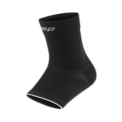 CEP Medium Support, Ankle Sleeve, 2.0, Black/Grey, Unisex (Black/Grey, I)