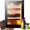 50L Electric Cigar Humidor Cabinet Refrigerated Humidifier with Temperature Control Stores 200-300 Cigars(Winecabinet) view 1