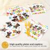 96 Pcs Schnauzer Birthday Party Decoration for Schnauzer Pet Serves 24 view 3