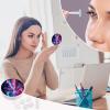 haigof Fantasy Wolf Contact Lens Case Contact Lens Box Holder Storage Kit with Mirror for Travel Daily 3.1 In view 4
