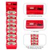 2026 Graduation Envelope for Cash Gift Money Holder with Greeting Card, Designed for High School College Grad Congrat - Red view 2