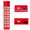 2026 Graduation Envelope for Cash Gift Money Holder with Greeting Card, Designed for High School College Grad Congrat - Red view 3