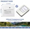 asdmm Professional Amblyopia Occluder Film for Glasses, Translucent Eye Patch Alternative for Lazy Eye Training, Vision Therapy Lens Cover, Custom Cut (0.5) view 2