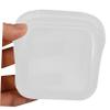 Gadpiparty Portable Small Silicone Pill Holder Reusable Medicine Pouch 80ml Travel Storage Bag with Resealable Closure for Medication Organization view 4