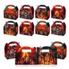 12 Pcs TV Series Theme Party Gift Boxes, Thriller Style Gift Boxes for Presents, Ideal for Birthday Parties, Themed Celebrations, Halloween Events, and Other Occasions view 1