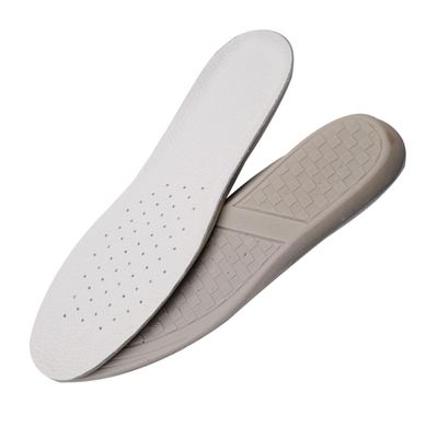 Abaodam High Elastic Breathable Latex Insoles Absorb Sweat Anti-Odor Sports Shoe Pads Beige Size 43/44 for Men Women Summer Casual Shoes