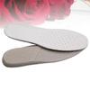 Abaodam High Elastic Breathable Latex Insoles Absorb Sweat Anti-Odor Sports Shoe Pads Beige Size 43/44 for Men Women Summer Casual Shoes view 3