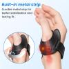 Velpeau Flexible CMC Thumb Brace, Upgraded Rubber Thumb Splint for Arthritis Pain Relief and Support , Osteoarthritis, Tendonitis, CMC Joint Thumb Stabilizer Support for Women and Men (Left Hand, Small) view 2