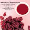 Pipi Tea Hibiscus Tea Bags Organic,100% Natural Organic Hibiscus Tea Bags,Natural Sweet & Sour Flavor,Caffeine-Free,30 Bags (1 Bag) view 3