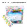 100PC 7 in 1 Laundry Detergent Pods Pre-Measured Capsules for All Fabrics, Deep Cleaning Laundry Detergent Capsules, Fast-Dissolving Washing Pods, Long-Lasting Fresh Scent view 2