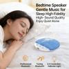 2026 New Under Pillow Sleep Speaker with White Noise, Ultra Slim Blue-Tooth 5.4 Bedside Speaker for Side Sleepers, Bone Conduction Sound Design with 30/60 Min Timer view 2