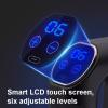 BMXCY Portable Plastic Massage Gun with 6 Speeds and 8 Massages Heads Type-C Charging Percussion Massager Quiet Handheld Massagers Powerful view 3