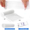 12 Pack Gauze Rolls Bandages 2.4" x 4yd Individually Wrapped Rolled Bandage Mummy Wraps Breathable for Wound Care view 2