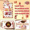Haooryx Two the Rescue Party Bags - 50Pcs Firefighter 2nd Birthday Plastic Gift Bag Red Yellow Fire Truck Gift Warp Goodie Candy Treat Bags with Handle for Kids Two Years Old Birthday Party Supplies view 3