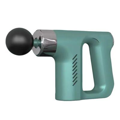 BMXCY Portable Plastic Massage Gun with 5 Speeds and 4 Massages Heads Comfortable Percussion Massager Rechargeable Handheld Massagers Powerful(Green)