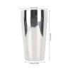 Aynqutkub Milkshake Mixing Cup 304 Stainless Steel 750ml Rust Proof Portable Bar Shaker Cup For Ice Cream Fruit Salad Kitchen Tools view 2