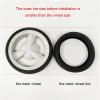 Stroller Tire Compatible with Stokke Xplory V3 V4 Wheel Each Compatible with Front Or Back Pushchair Tubeless Tyre Buggy Replace Accessories(1 Back tyre-V3V4) view 4