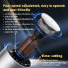 2026 Upgraded Waterless Essential Oil Diffuser for Car, Rechargeable Hotel Scent Diffusers with 4 Mist Levels & Timers,Portable Aromatherapy Diffuser for Home Room Studio Office,Silver Metallic view 4