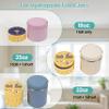 3ml Vial Insert (1 Short +2 Tall) Compatible with Hydrapeak Food Jars,Vial Insert Peptide Storage Set for 32/25/18oz Hydrapeak Food Thermos, Maximum Hold 48 Vials, Yellow.(No vials/Jar Included) view 3