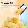 Crispy Fried Tofu Skin Rolls, 4.2oz (120g) - Ready-to-Cook for Hot Pot, Soups & Noodles, Vegan, Gluten-Free, Absorbs Broth, Asian Cooking Ingredient view 3