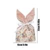 10 Pcs Easter Velvet Bunny Gift Bags with Drawstring, Easter Treat Bags Cute Rabbit Ear Candy Goodie Reusable Party Favors for Birthday Party Egg Hunt Stuffer Basket Holiday Decoration view 2
