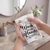 200 Pack Wash Your Hands Disposable Hand Towels for Bathroom Paper Towels for Guests Etiquette Guest Dinner Napkins Decorative Paper Hand Towels for Bathroom Wedding Birthday Anniversary view 4
