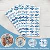 100 Pack Fish Summer Disposable Paper Decorative Guest Napkins, Decorative Paper Hand Towels Spring and Summer Napkins Home Party Guest Napkin Party Decor view 4