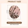 MECCANIXITY 2 Pcs Thumb Worry Stone for Anxiety, Rhodochrosite Relief Crystals Hand Thumb Stones Pocket Gems Natural Polished for Yoga Meditation Relief view 2
