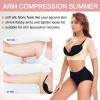Upper Arm Shapers for Women Post Surgery Postpartum Compression Slimming Sleeves Posture Corrector Vest Shapewear Tops view 2
