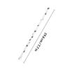 Ciieeo 100pcs Halloween Skull Drinking Straws Disposable Degradable Kraft Paper Straws Party Supply Eco-friendly Paper for Halloween Party Decorations view 2