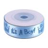 NineLife Basics 10YardsorRoll IT is A BOY Baby Shower Party Ribbon Christening Party Favor Gift Ribbon Blue (Blue) view 3