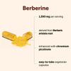 Micro Ingredients Berberine HCl with Ceylon Cinnamon 1,500 mg Per Serving, 240 Vegetarian Capsules | Berberine Supplement with Ceylon Cinnamon & Chromium | Non-GMO view 2