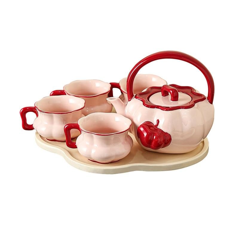Cute Ceramic Water Set Home Afternoon Tea Bottle Cup Gift Box