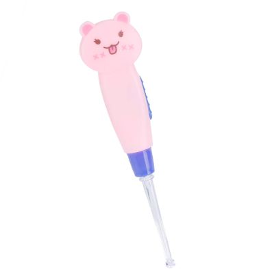 ZJchao Ear Wax Removal, Earwax Removal Tools Flashlight Function 4.25in Ear Cleaning Kit Baby Children Use (#1)