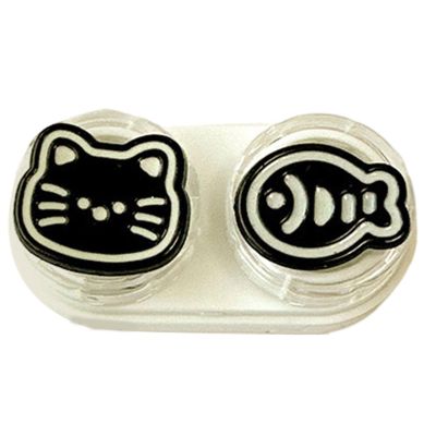 SHYYOULQE Portable Lenses Case Remover Tool Travel Easy Carry Plunger Suction Cup Applies Contacts Safely Compact Drawer Lenses Organizers