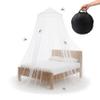 Relaxdays Mosquito Net for Bed, XXL, 250 x 60 x 60 cm, White, Home & Travel, with Bag view 1