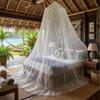 Relaxdays Mosquito Net for Bed, XXL, 250 x 60 x 60 cm, White, Home & Travel, with Bag view 3