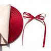 Wine Red Satin Ribbon 1/4 Inch x 100 Yards, Burgundy Ribbon for Gift Wrapping, Wedding Bouquets, Party Decor & DIY Crafts view 2