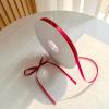 Wine Red Satin Ribbon 1/4 Inch x 100 Yards, Burgundy Ribbon for Gift Wrapping, Wedding Bouquets, Party Decor & DIY Crafts view 3