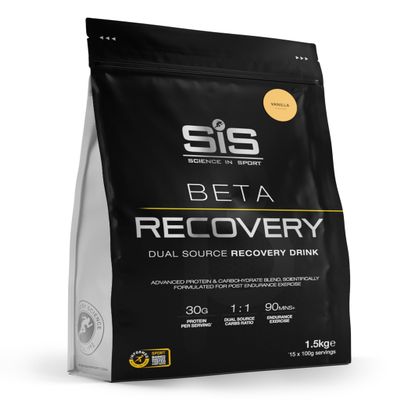 Science in Sport BETA Recovery - Dual-Source Carbohydrate Blend for High-Intensity Exercise - 30g Whey Protein Powder - Muscle Refuel - Sports Nutrition - Vanilla Flavor - 52 Oz
